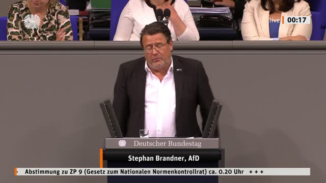 Stephan Brandner Rede vom 13.05.2022 - Gesetz zum Nationalen Normenkontrollrat