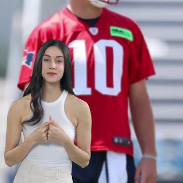 Jacoby Brissett opens camp as Patriots' QB1, but door open for Maye #patriots #nfl #nflfootball