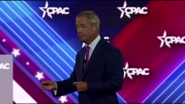 Excellent Speech from Nigel Farage 🇺🇸🇬🇧