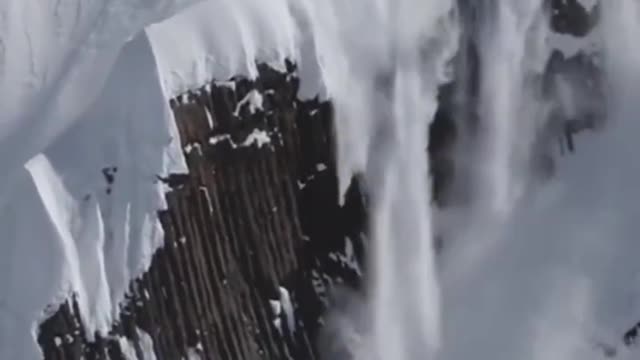 extreme skiing