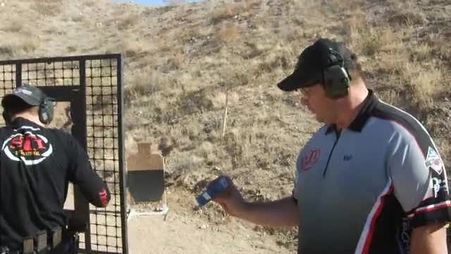 Ryan shooting the Area 2 Match at Rio Salado