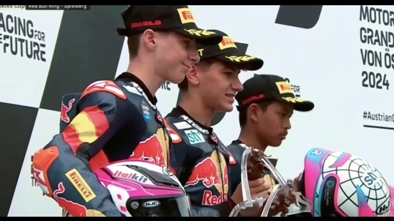 Semakin perkasa veda ega pratama race 2 redbull rookies cup austria