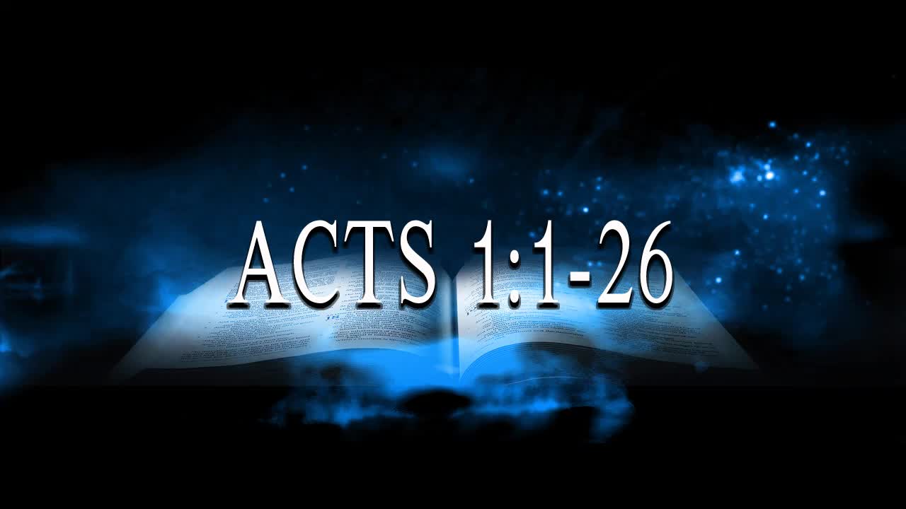 Acts 1:1-26