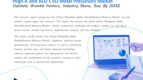 High-K and ALD CVD Metal Precursors Market to have a high revenue growth rate over the next few year