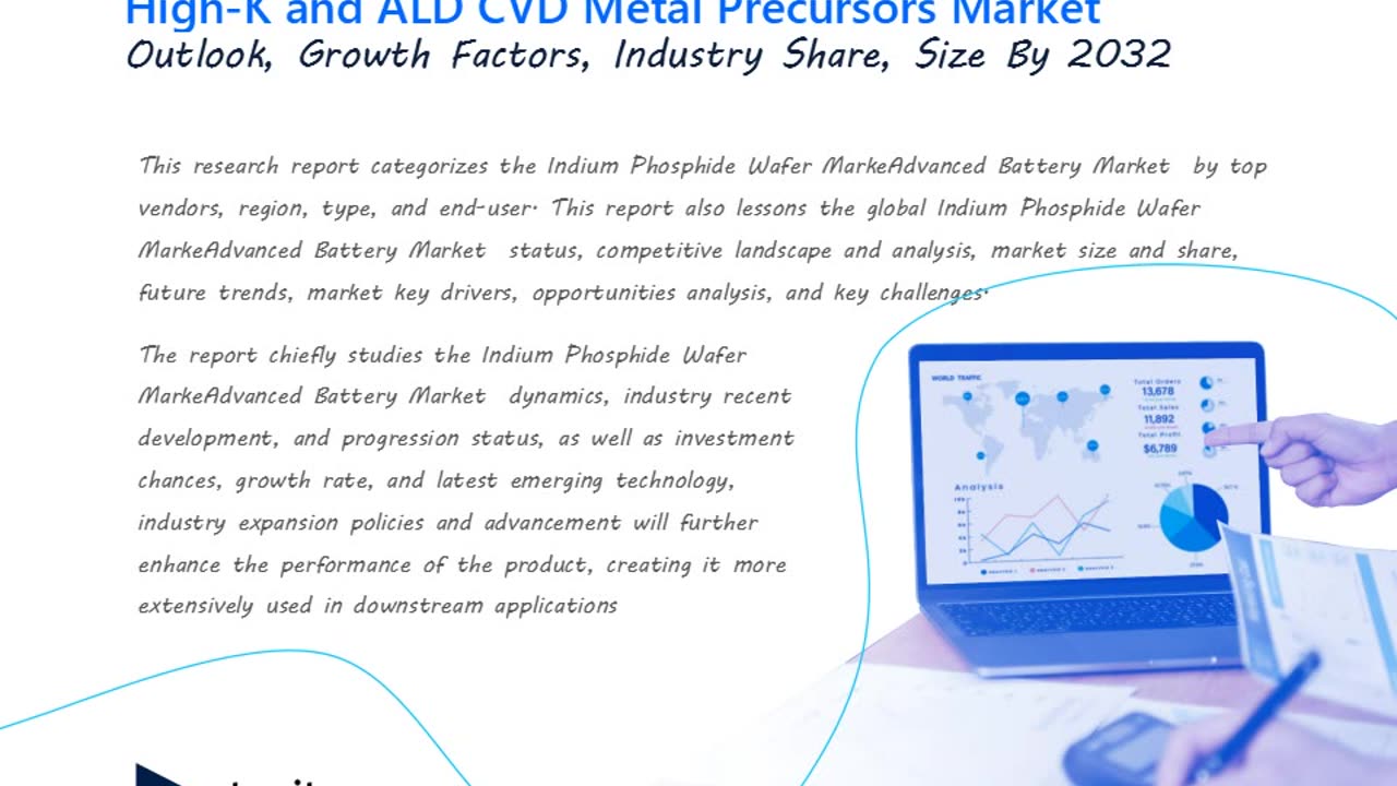 High-K and ALD CVD Metal Precursors Market to have a high revenue growth rate over the next few year