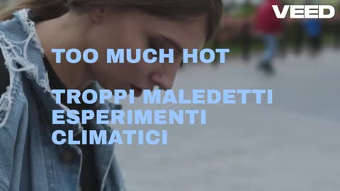 Too hot. Damn climate experiments🛫 SOS Help