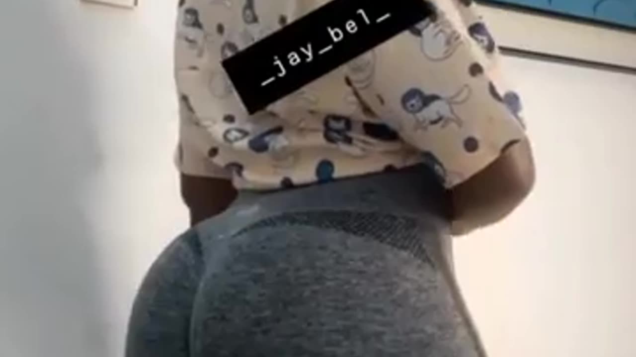 Getting ready for the day, nice ass