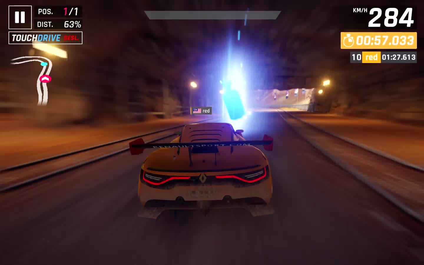 Asphalt 9 - Evento Especial com Renault R.S 01, Round 4 Meio - Oeste Americano