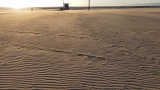 Driving Wind on the Beach