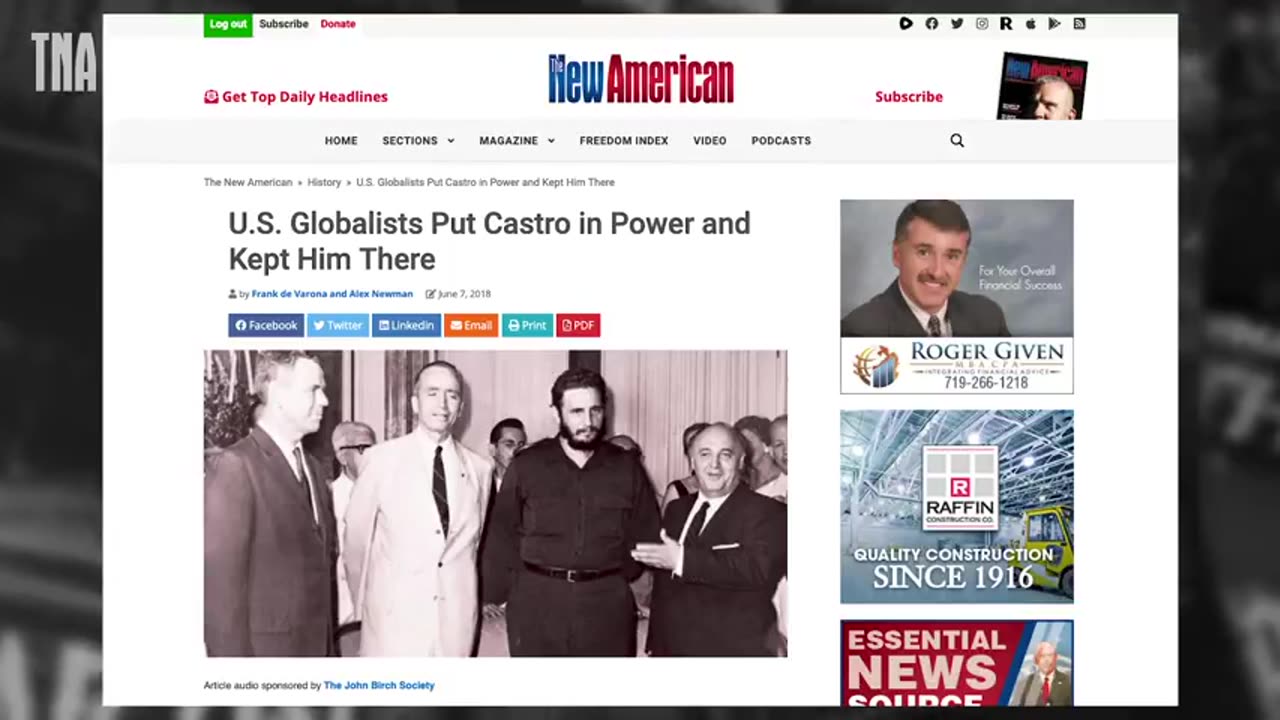 UN Dictator Alliance Led by Cuba Using "Climate" Scam to Extort US