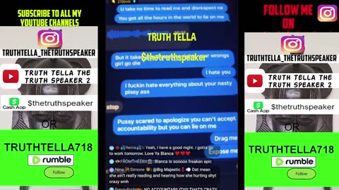 BLANCA GOES IN ON LIEUTENANT & SHOWS THEIR TEXT MESSAGES