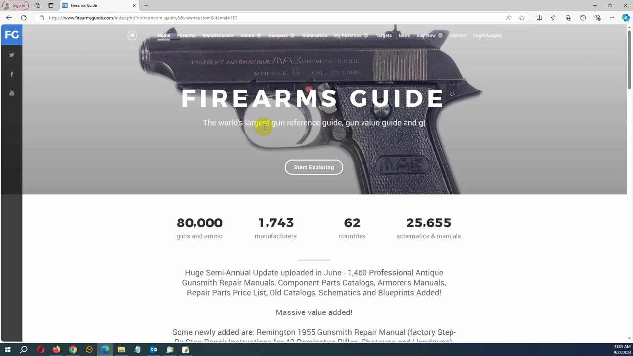 FirearmsGuide.com - Best Searchable Online Guns & Ammo Database / Reference Guide with Gun Values