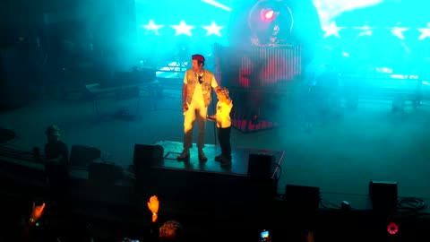 Yelawolf Bring Kid On Stage To Crowd Surf 4K Drone Footage