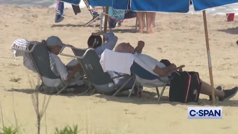 Pres. Biden at the beach ... Rehoboth Delaware (8-10-2024)