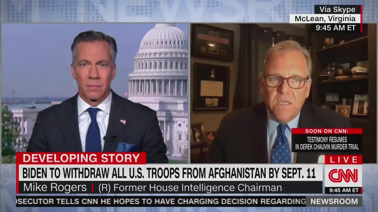 Mike Rogers On Afghanistan Deadline