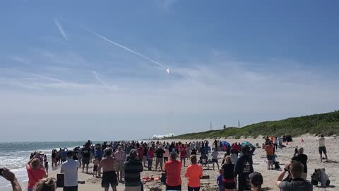 SpaceX Falcon 9 AX-1 Launch, 4/8/22