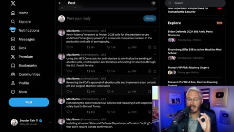 Trump SPRINTS Away From Project 2025 _ The Kyle Kulinski Show