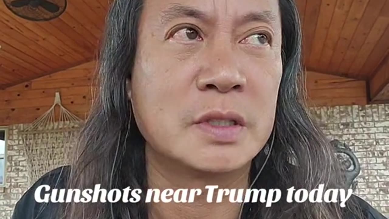 Gene Ho ~Gunshots near Trump today in West Palm Beach