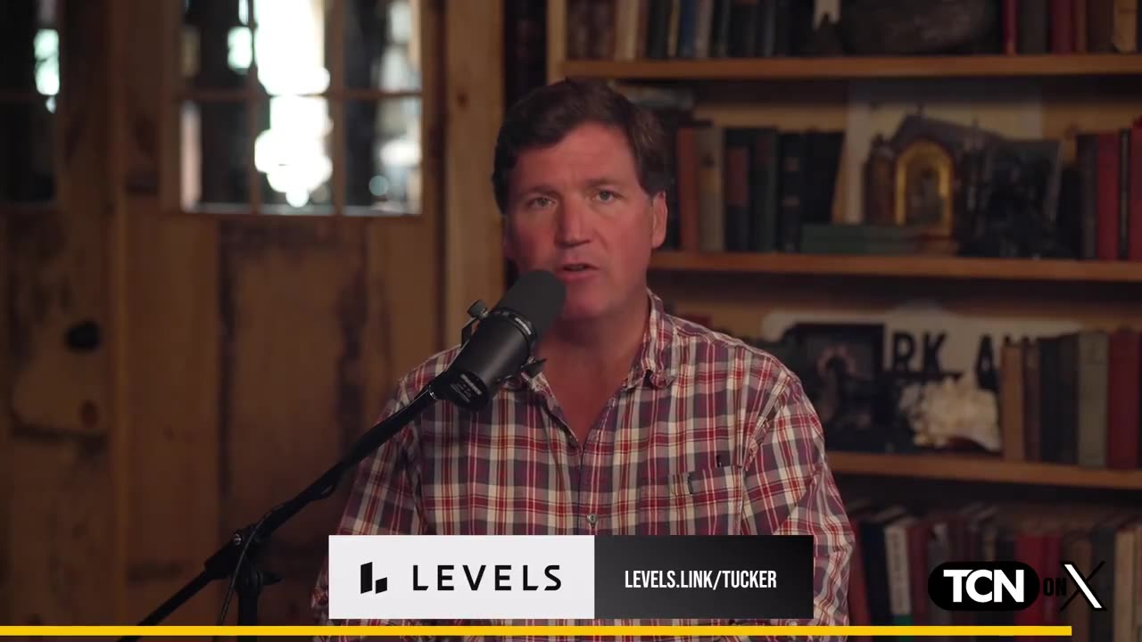 Elon Musk sits down for an interview with Tucker Carlson