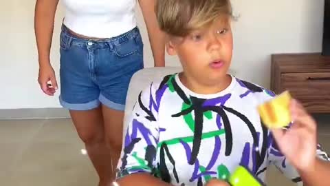 He couldn't have done it without her😂