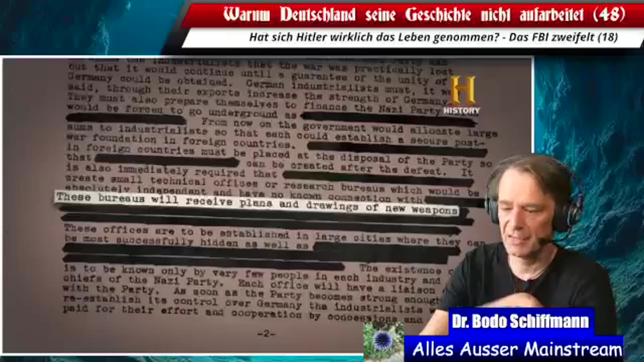 Dr.Schiffmann - Warum Deutschland seine Geschichte nicht aufarbeitet-Teil 48-FBI zweifelt 18