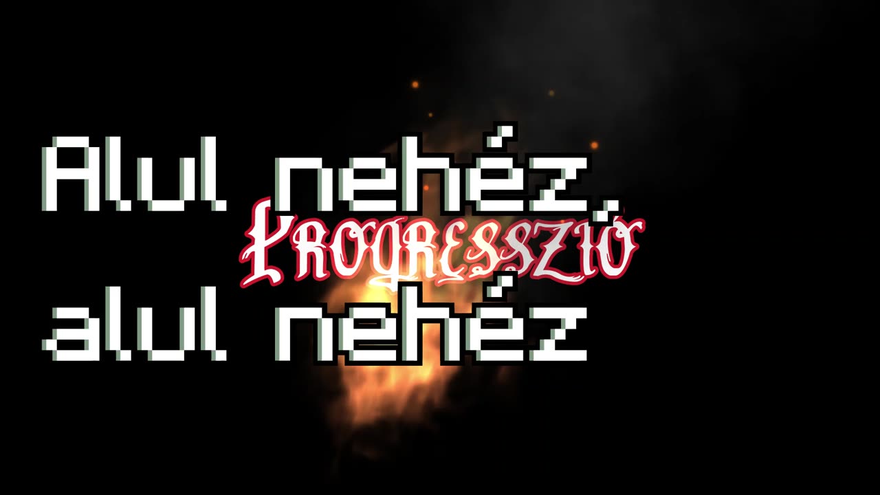 Progresszió ¦ Alul nehéz (dalszöveges audió)