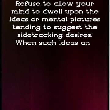 Principle of Self-Discipline: Focus #short