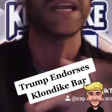 What would you do for a Klondike bar? Captain Deplorable wants to know