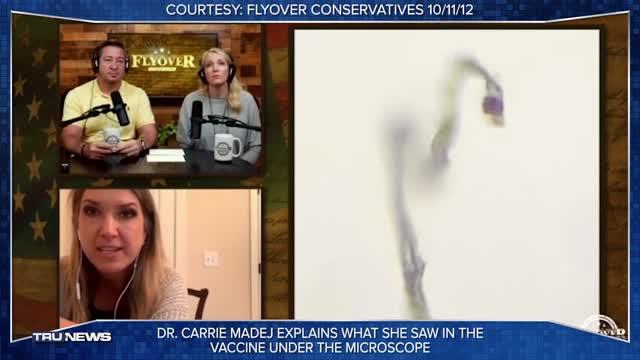 DR. CARRIE MADEJ EXPLAINS WHAT SHE SAW IN THE VACCINE UNDER THE MICROSCOPE