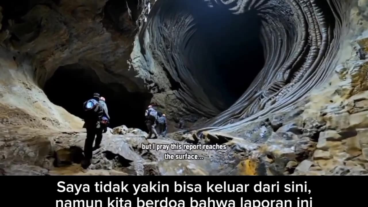 A Mysterious cave leads to the Hollow Earth?