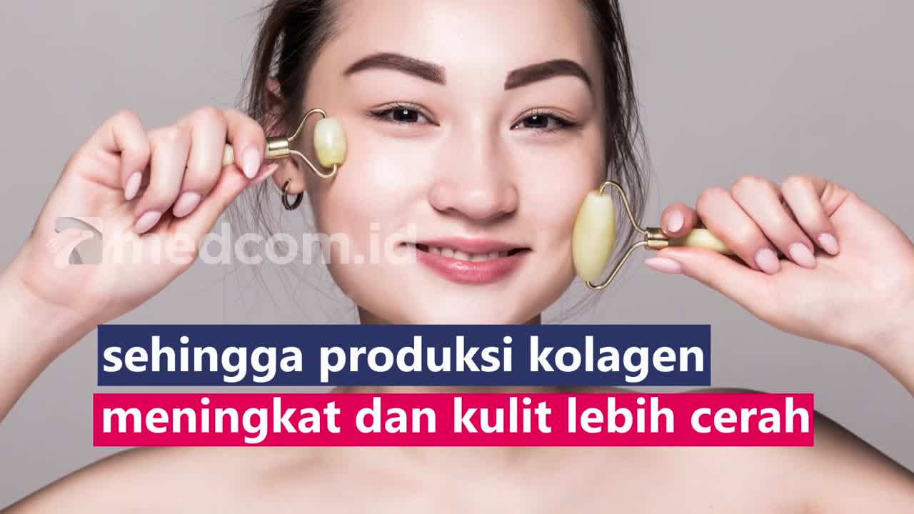 Terviral!!! 4 manfaat alat kecantikan jade roller