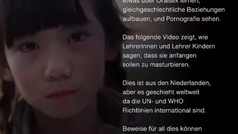 Das ist so krank - Schulen lehren Kinder zu masturbieren !