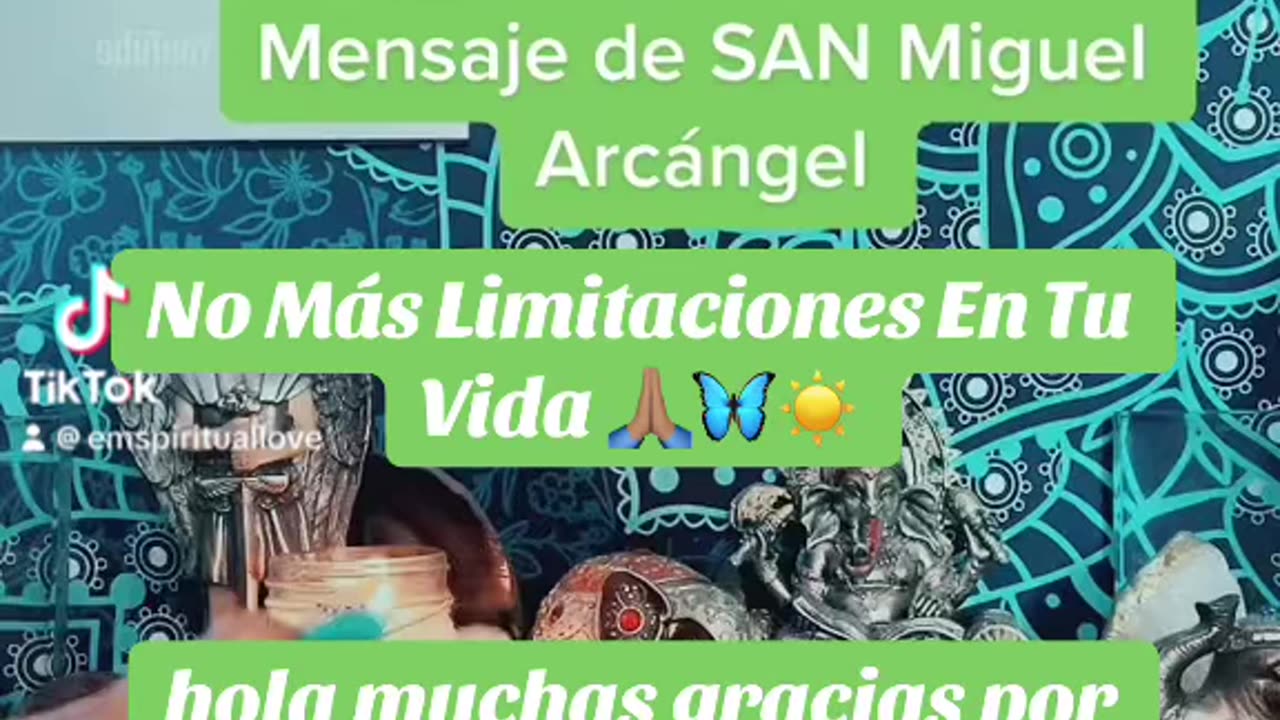 No Más Limitaciones En Tu Vida ✨🦋 Mensaje De San Miguel Arcángel ✨♥️