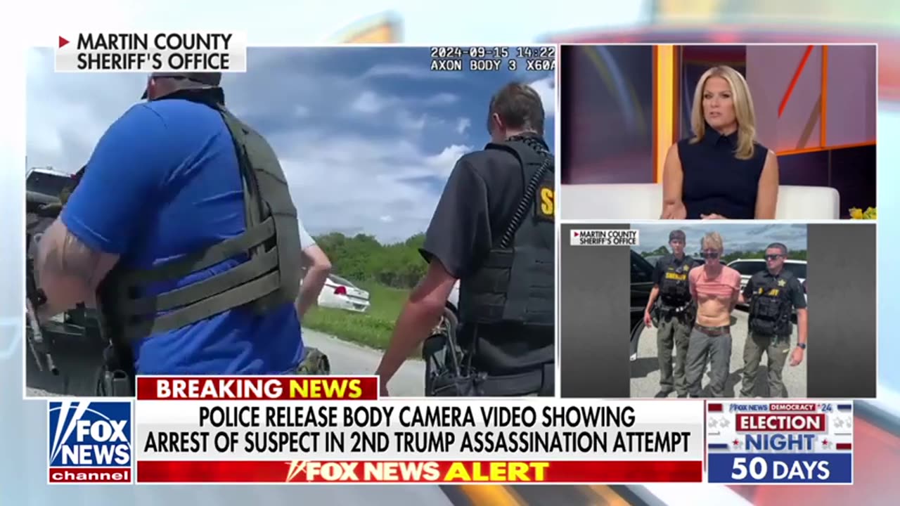 BREAKING NEWS: Bodycam footage of would-be Trump assassin released!!!