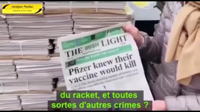 "PFIZER SAVAIT QUE SON VACCIN POUVAIT TUER" EN GROS TITRE SUR UN JOURNAL BRITANNIQUE !!!