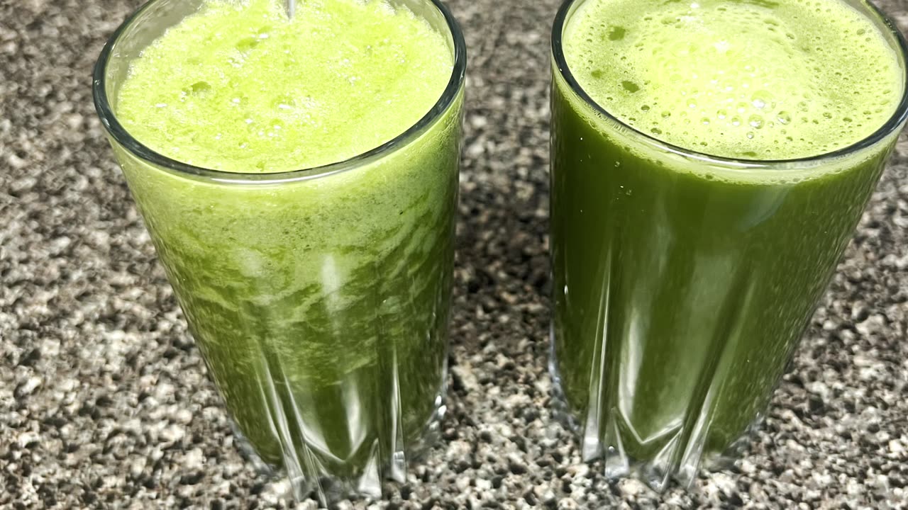 Awesome green juice for energy ￼