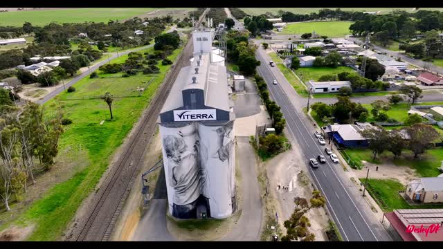 Coonalpyn Silo Mural