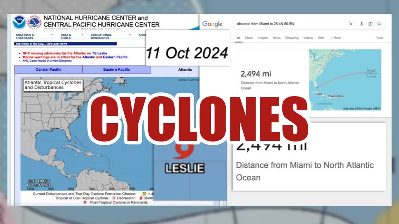 Fact Check: National Hurricane Center Map Does NOT Show New Storm Approaching Florida After Milton