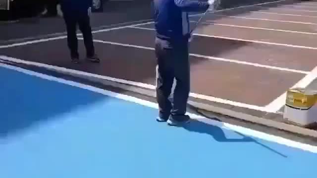 Incredible skilled Road painter *satisfying*