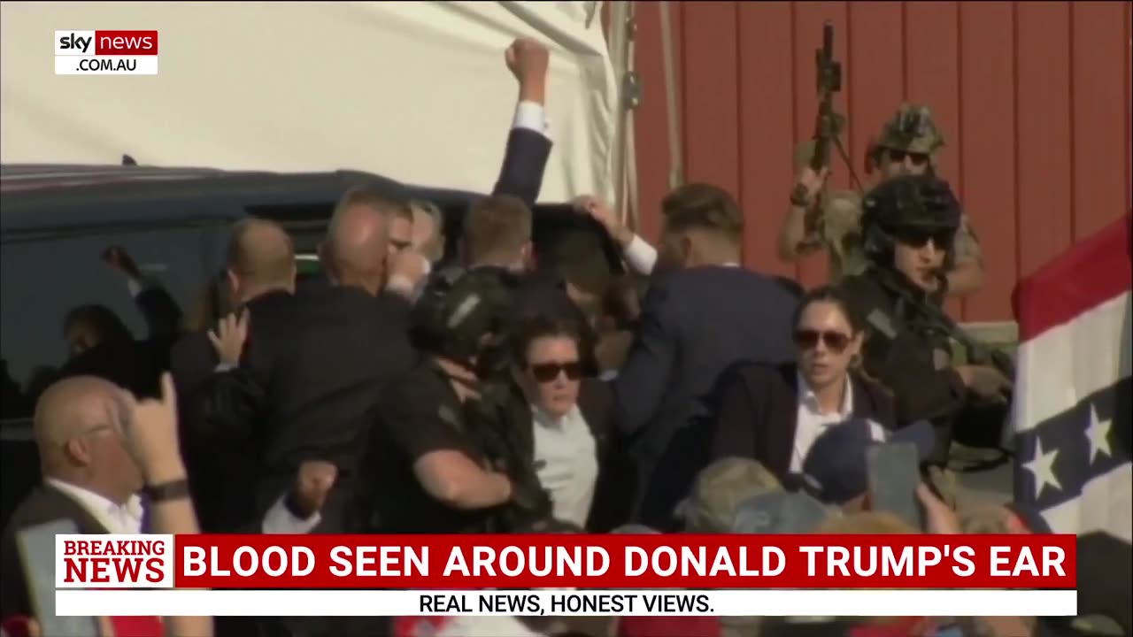 Suspected shooter at Trump rally reportedly killed