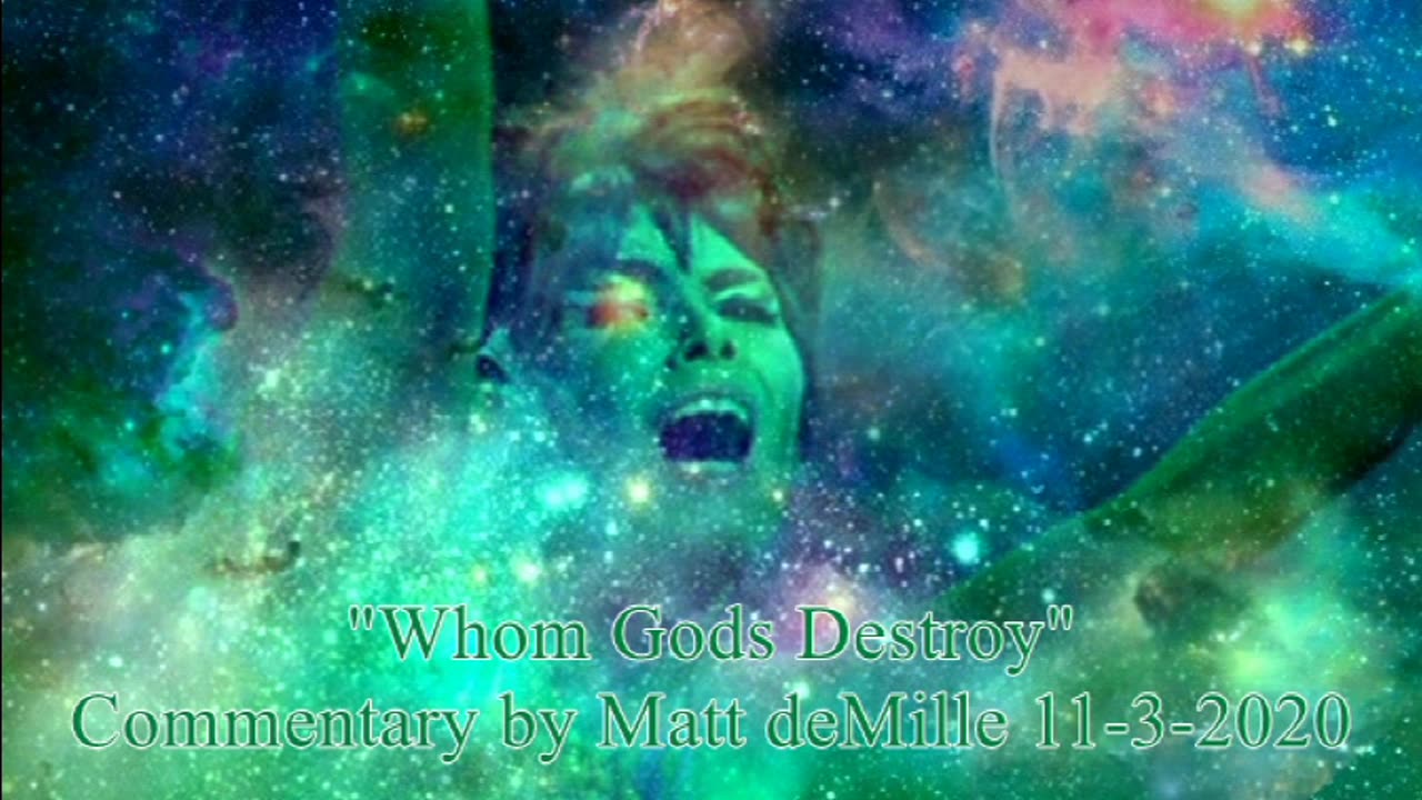 Matt deMille Star Trek Commentary: Whom Gods Destroy