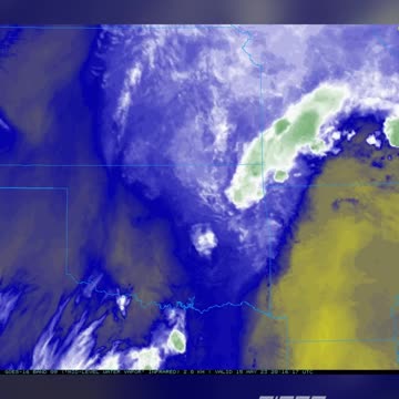 05/15/23 - Visible Oklahoma Chemtrails on Mid-Level Water Vapor