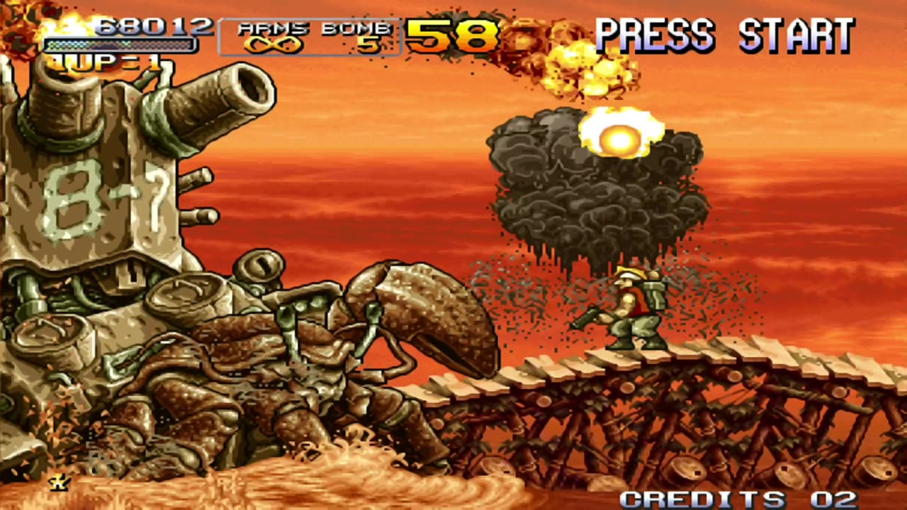 Metal Slug 3 Mission 01 #gamer #retrogaming #arcadegame #metalslug #nedeulers