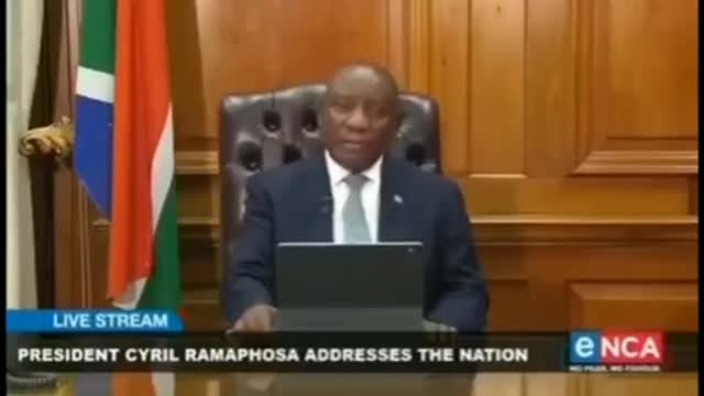 President of South Africa, there won't be any vaccine mandates or restrictions in the country.