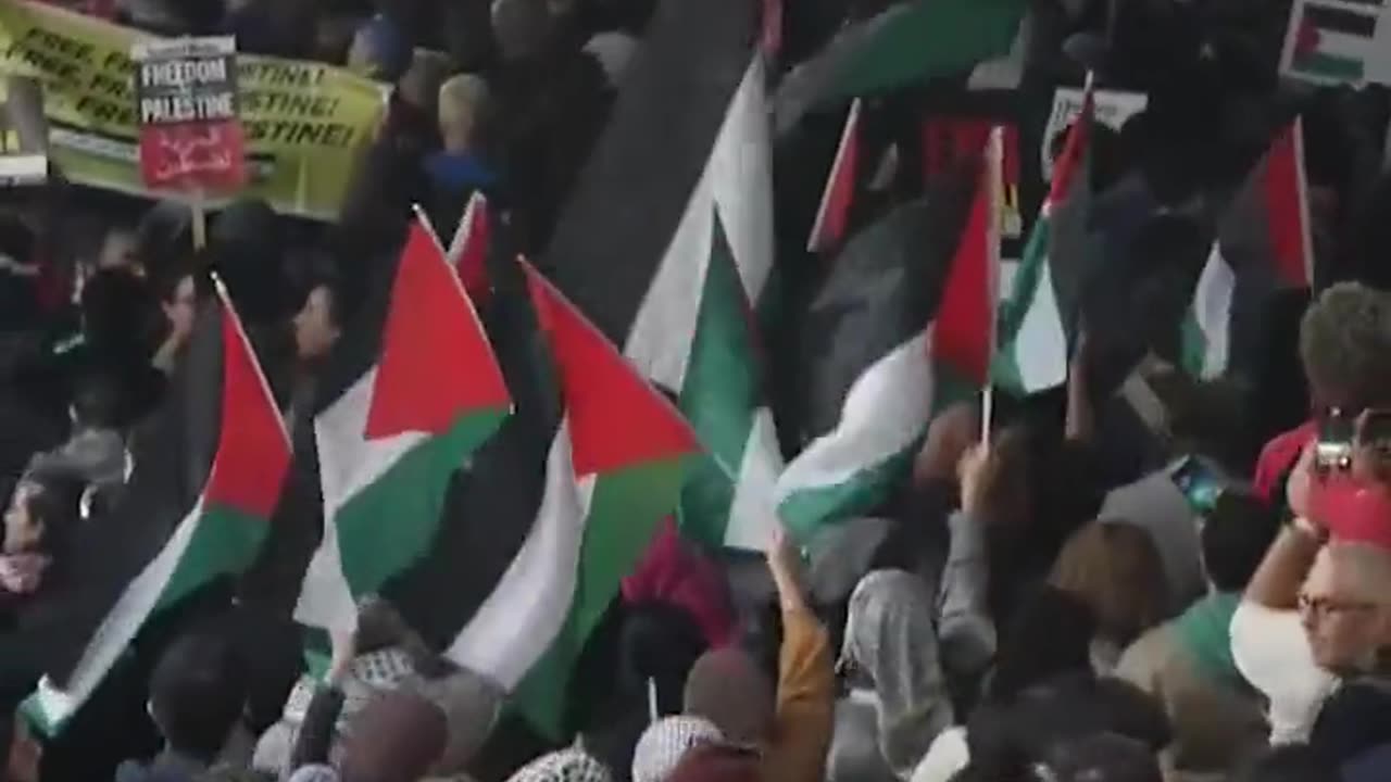Hunderttausende beteiligten sich an Anti-Israel-Demo
