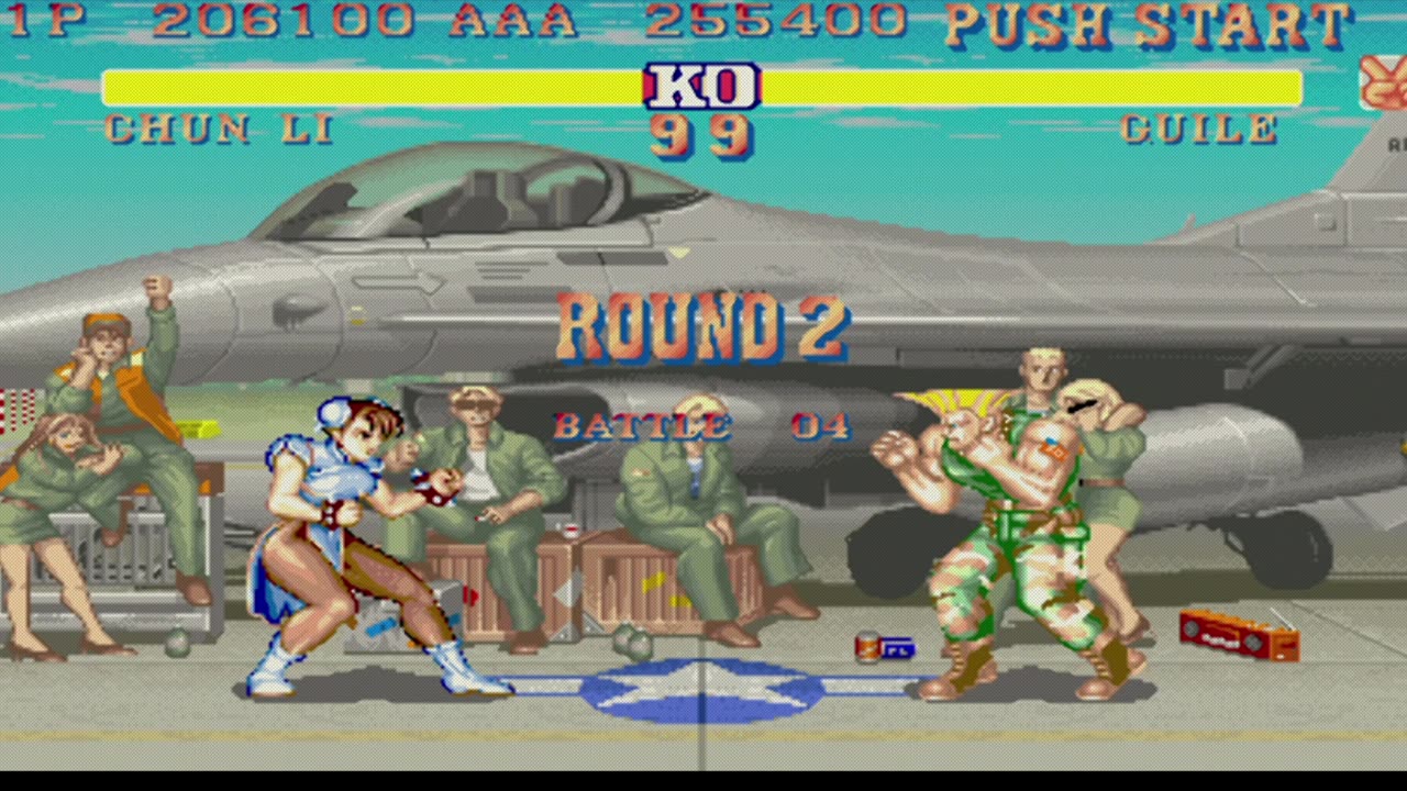 Chun Li vs Guile