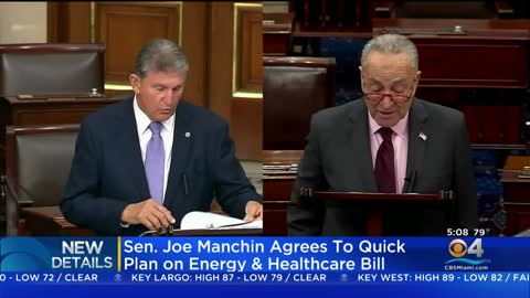 Joe Manchin Agrees To $369 Billion Energy And Healthcare Bill