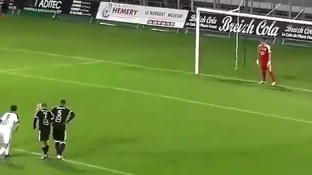 Soccer balls that are angry with the goal