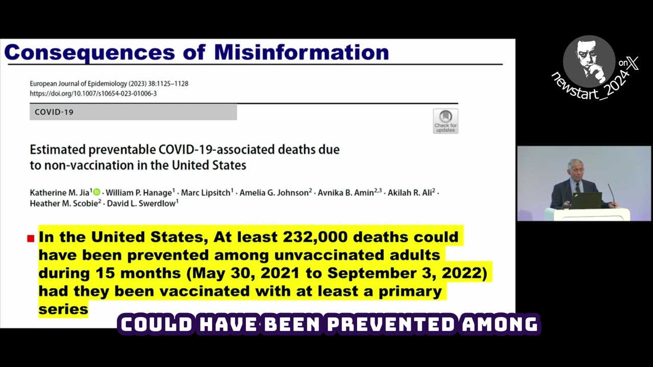 Fauci: Misinformation is the enemy of public health