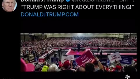 Trump Offcial - Trump was right about everything